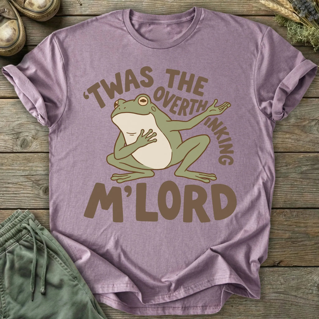 Printify T-Shirt Overthinking M'lord T-Shirt