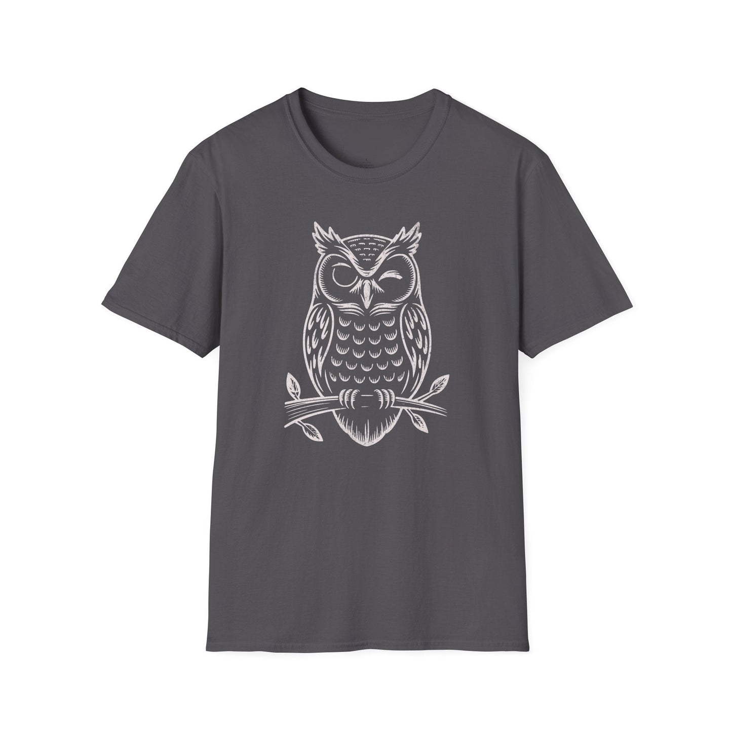 Printify T-Shirt Owl Wink T-Shirt