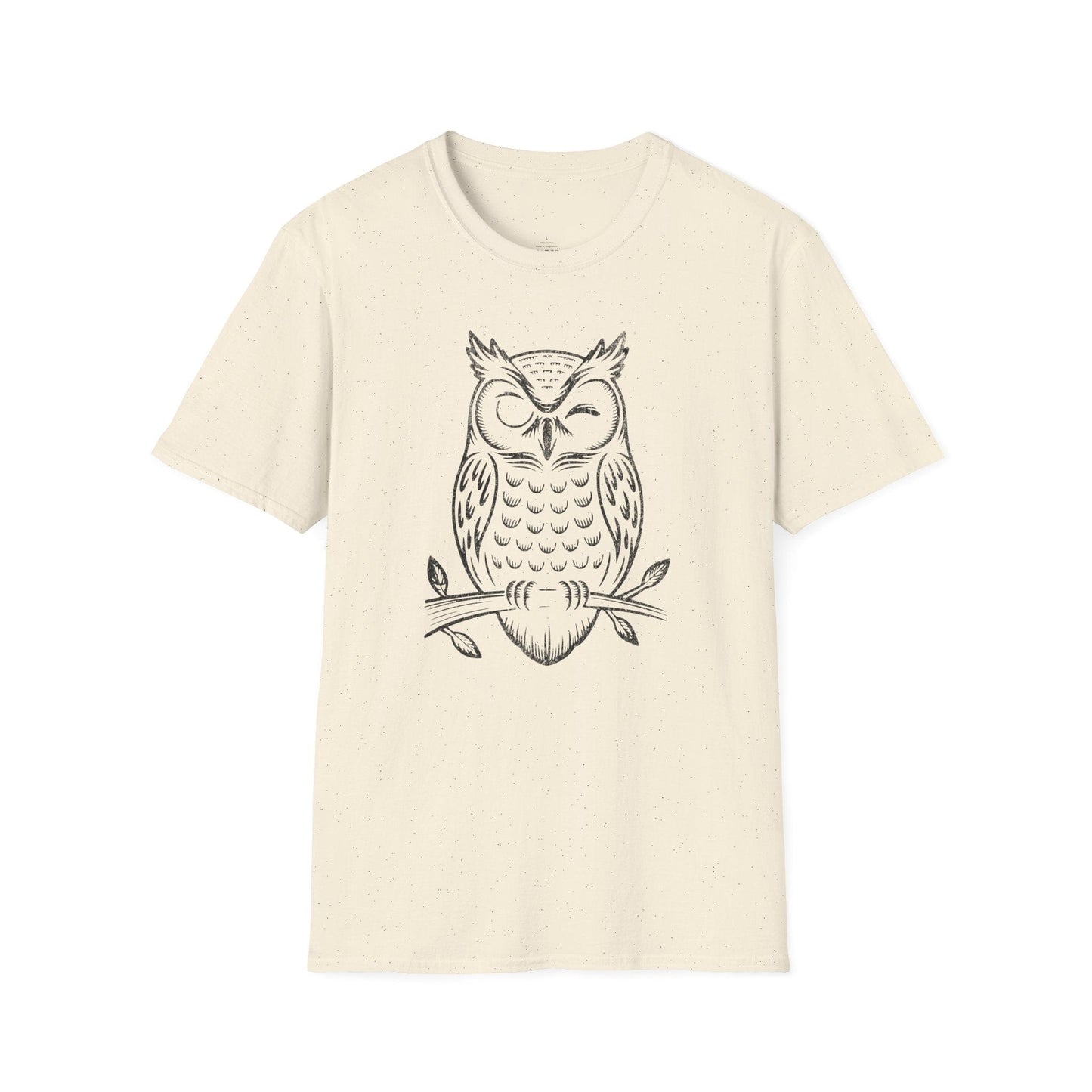 Printify T-Shirt Owl Wink T-Shirt