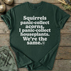Printify T-Shirt Panic Collect Houseplants T-Shirt