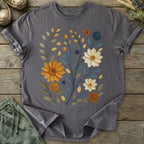 Printify T-Shirt Paper Cut Floral T-Shirt