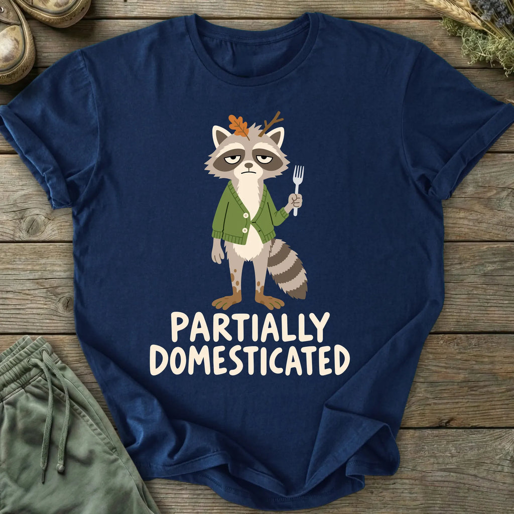 Printify T-Shirt Partially Domesticated T-Shirt