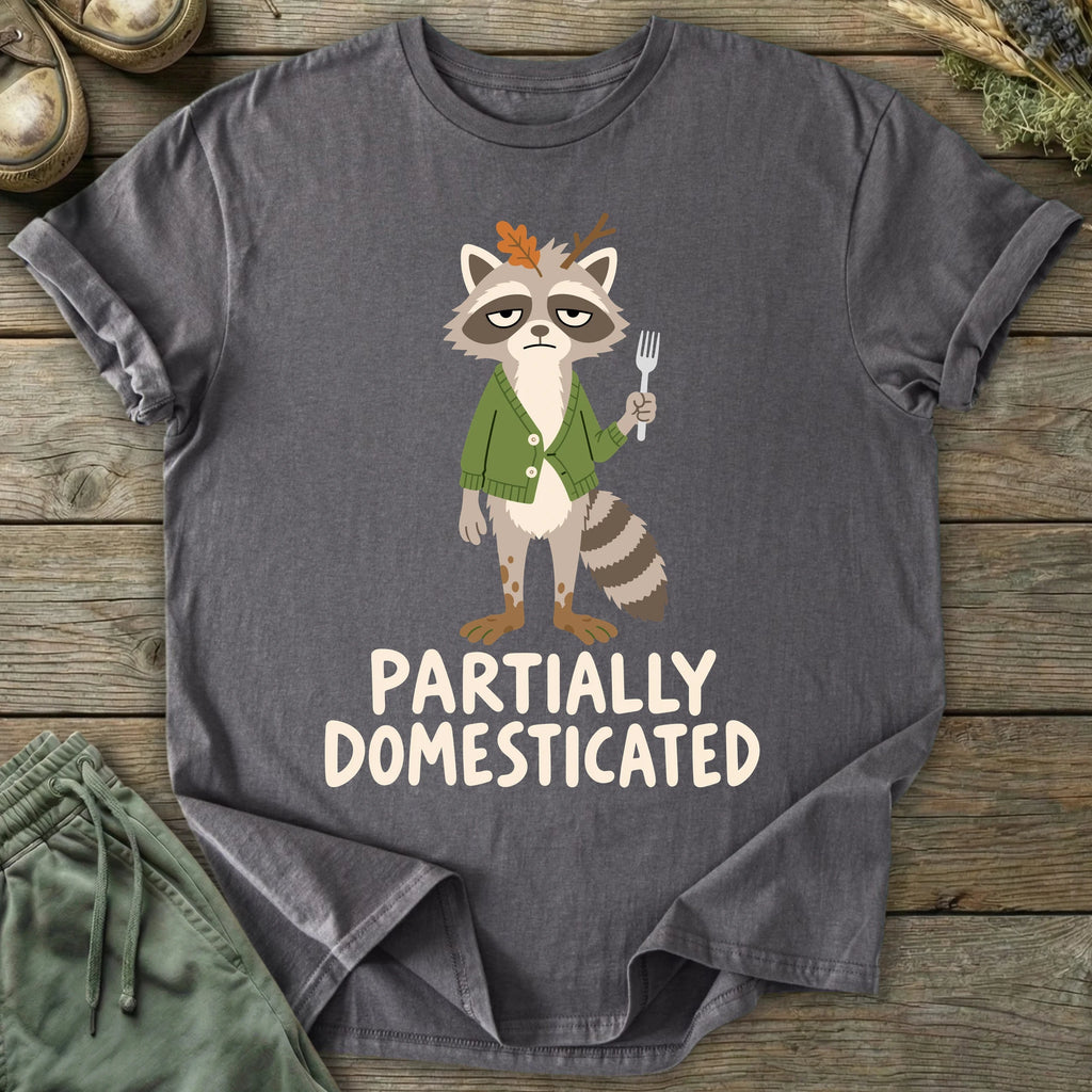 Printify T-Shirt Partially Domesticated T-Shirt