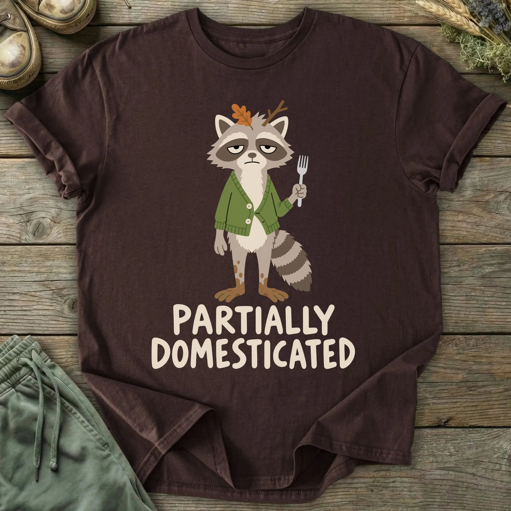Printify T-Shirt Partially Domesticated T-Shirt