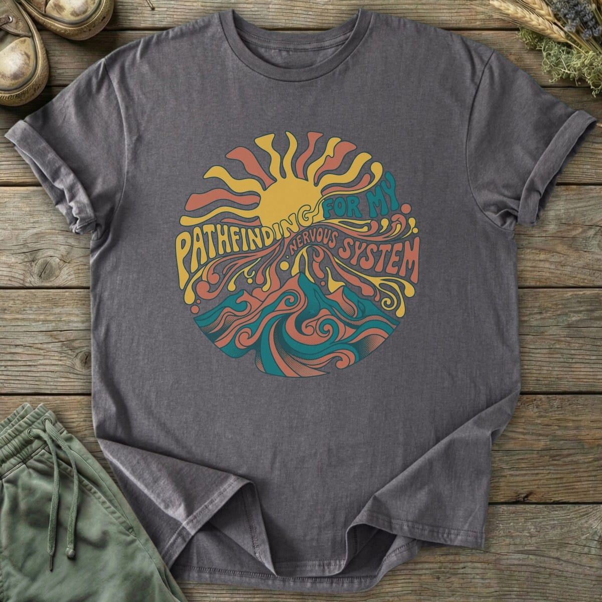 Printify T-Shirt Pathfinding T-Shirt