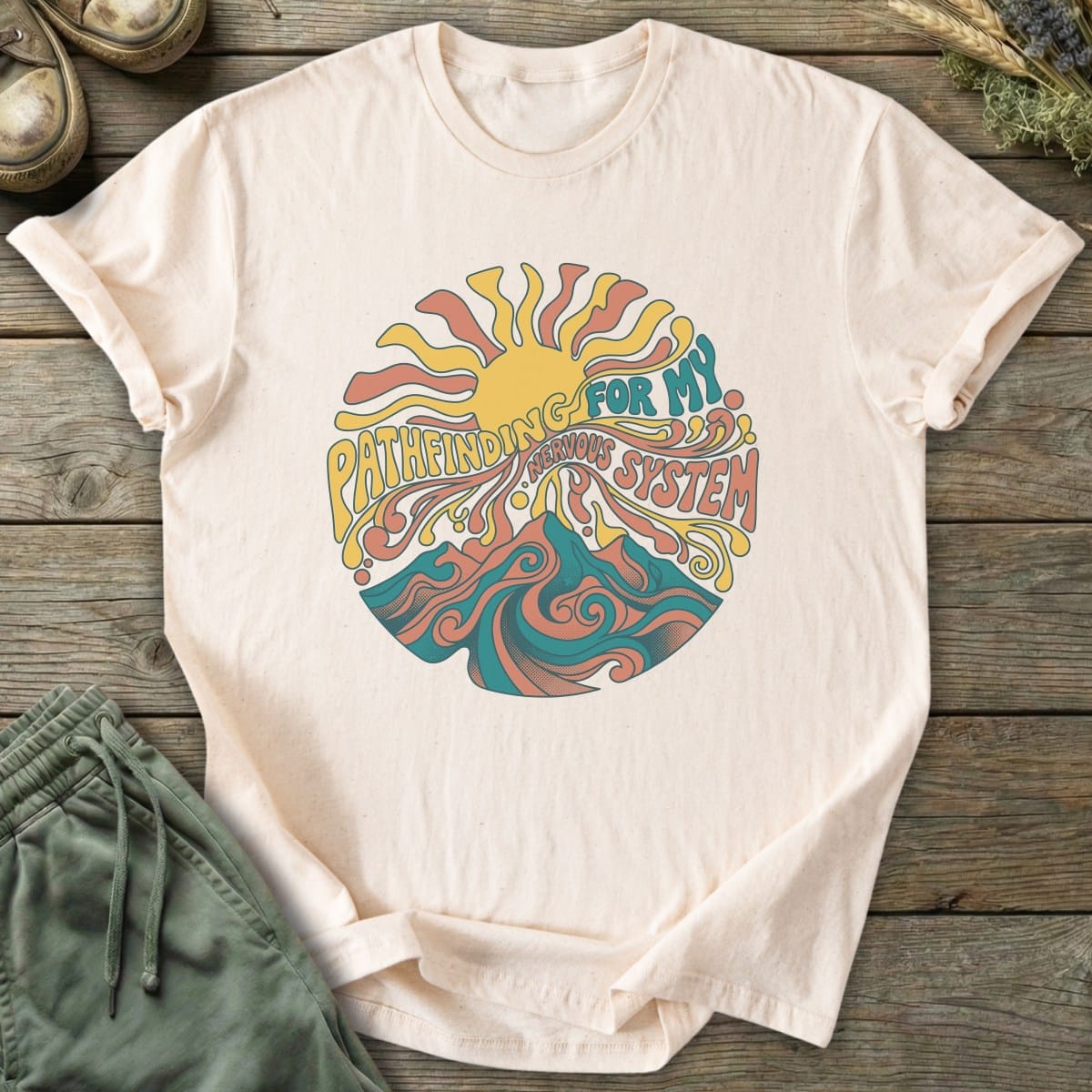 Printify T-Shirt Pathfinding T-Shirt
