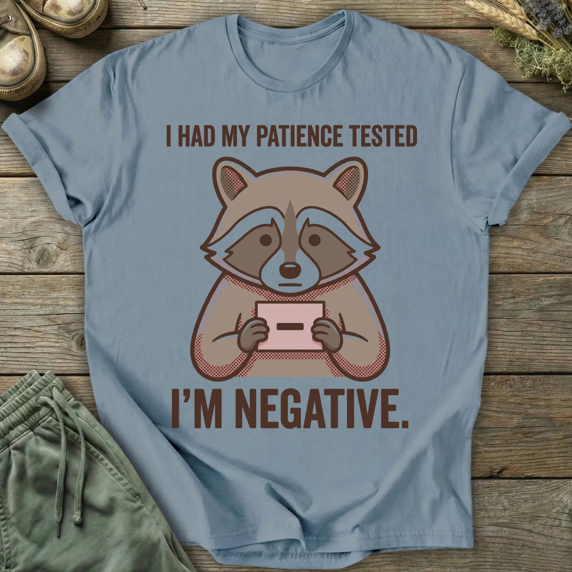 Printify T-Shirt Patience Tested T-Shirt