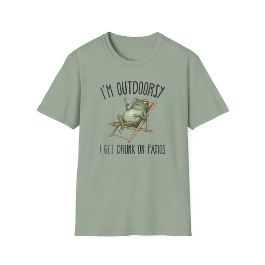 Printify T-Shirt Patio Outdoorsy Organic T-Shirt