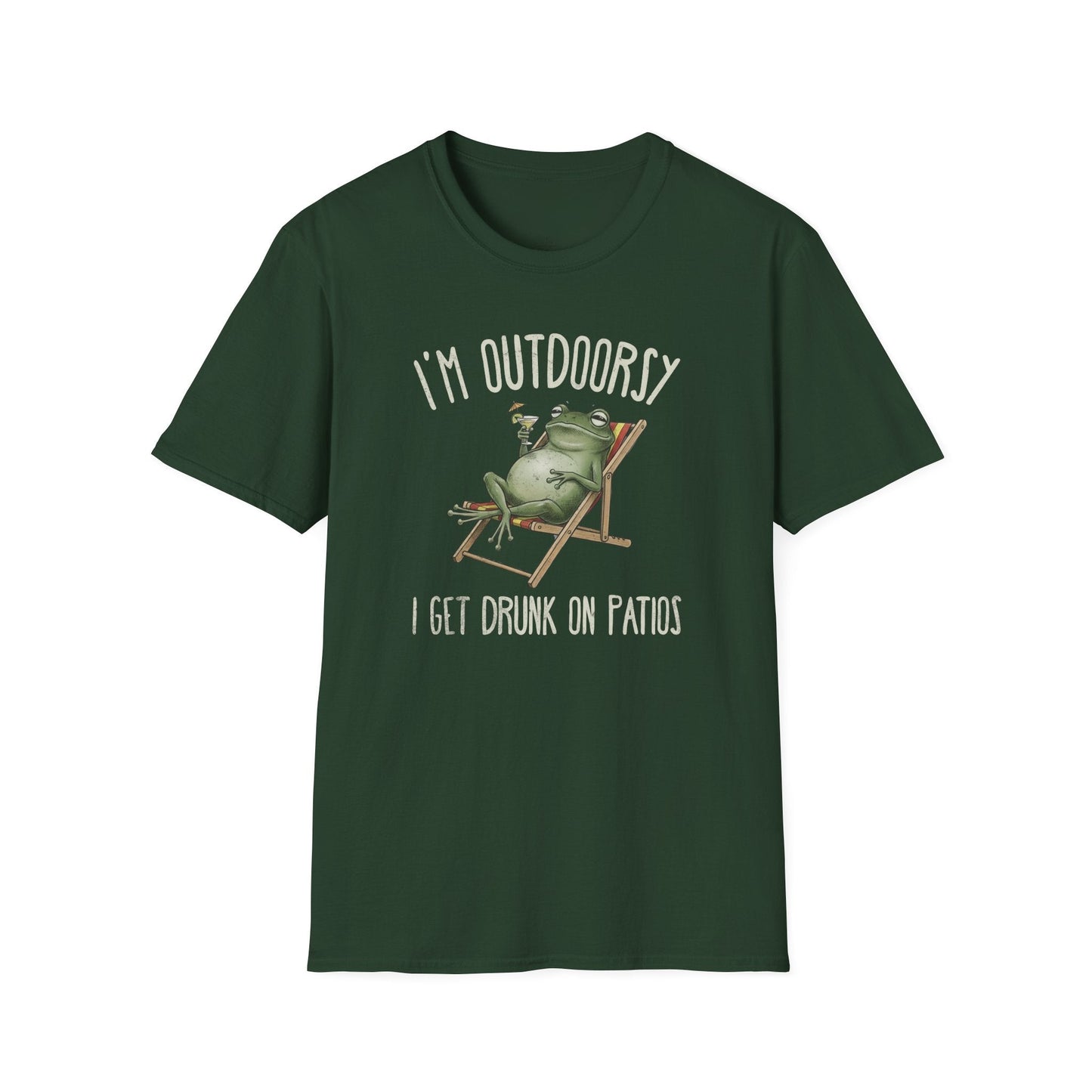 Printify T-Shirt Patio Outdoorsy Organic T-Shirt