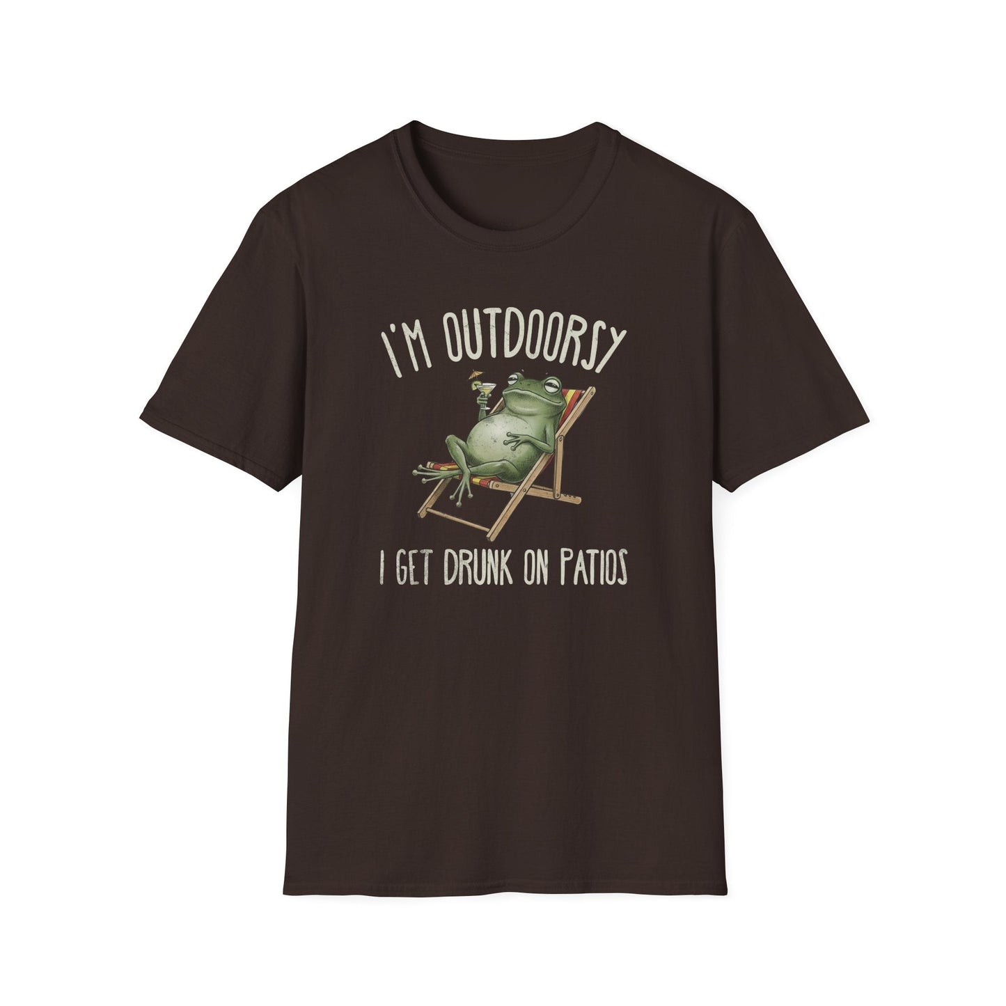 Printify T-Shirt Patio Outdoorsy Organic T-Shirt