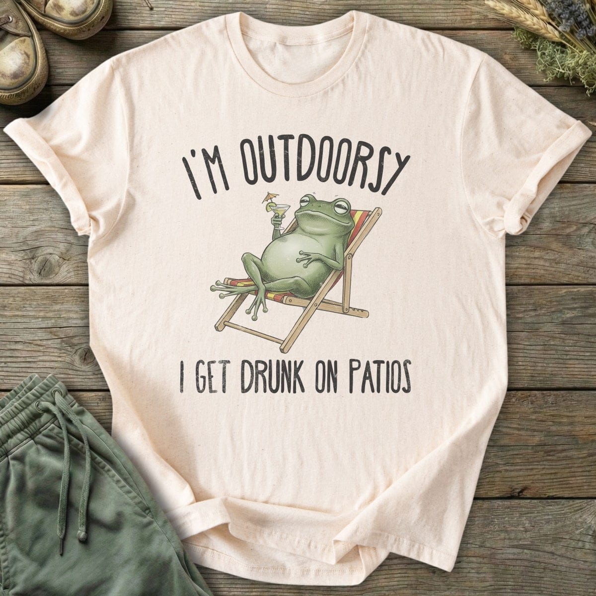 Printify T-Shirt Patio Outdoorsy T-Shirt