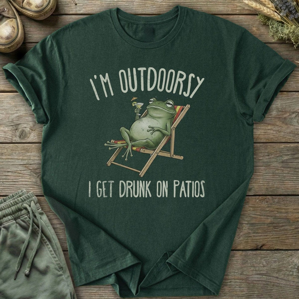 Printify T-Shirt Patio Outdoorsy T-Shirt