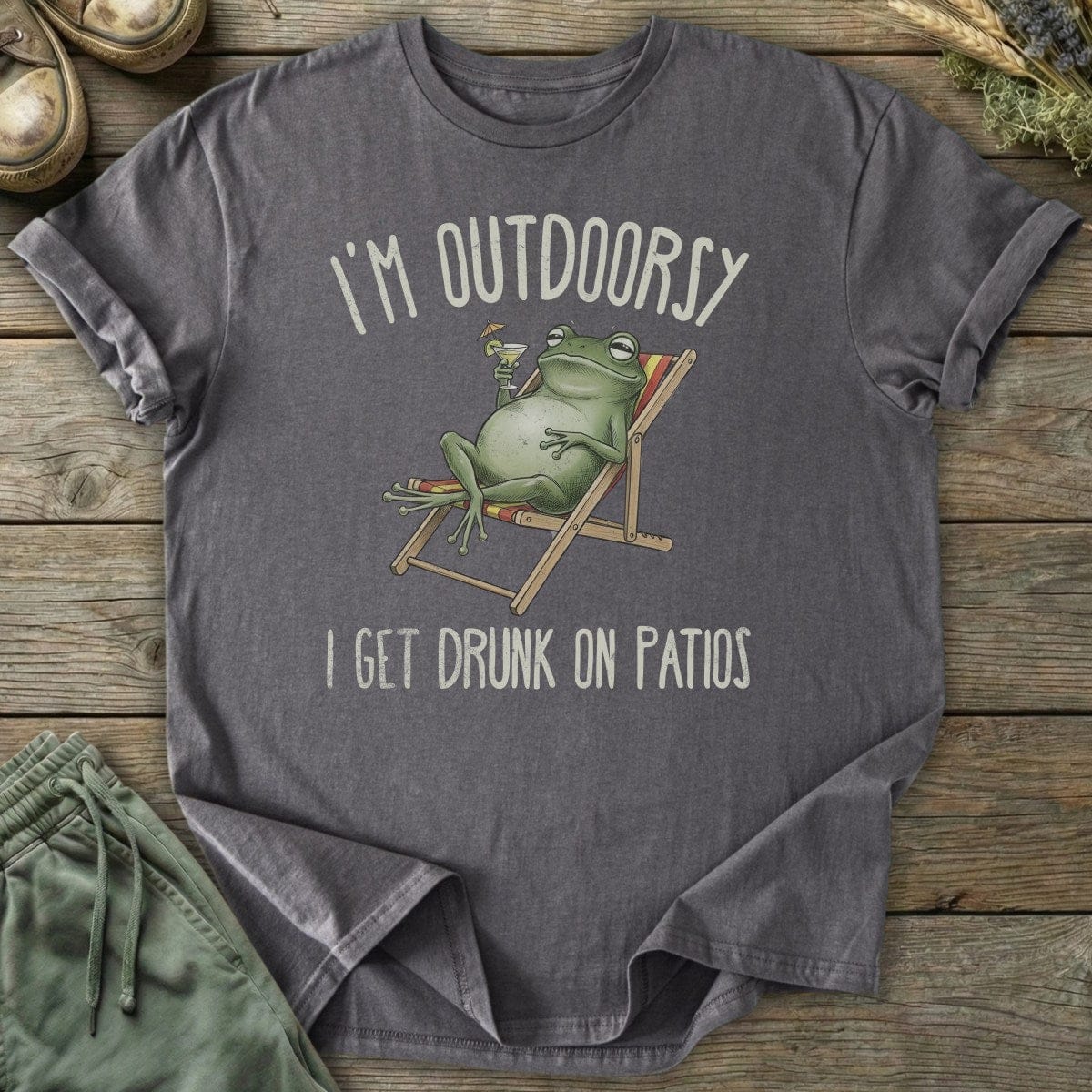 Printify T-Shirt Patio Outdoorsy T-Shirt