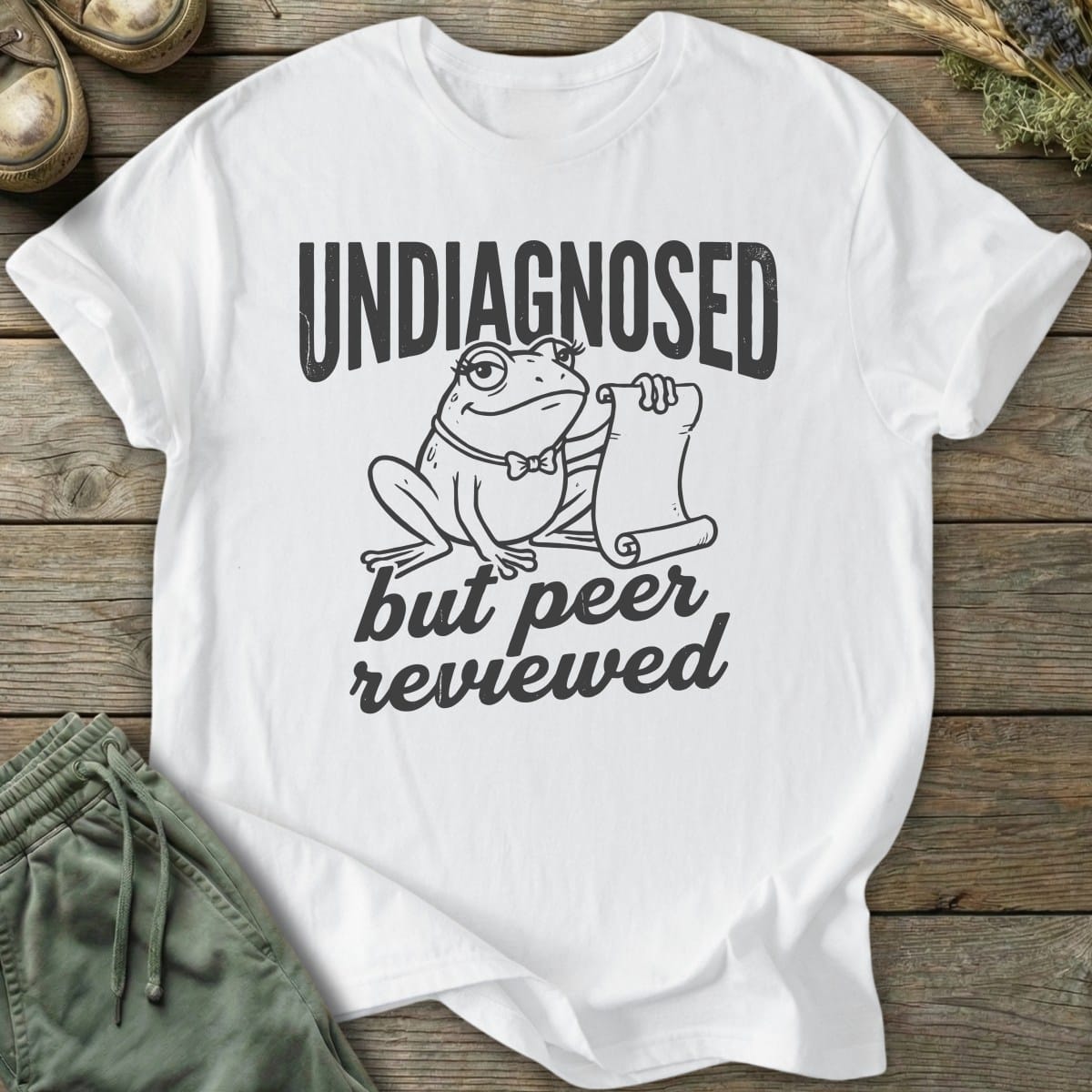 Printify T-Shirt Peer Reviewed T-Shirt