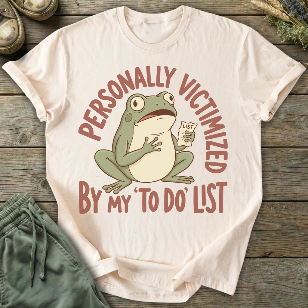 Printify T-Shirt Personally Victimized T-Shirt