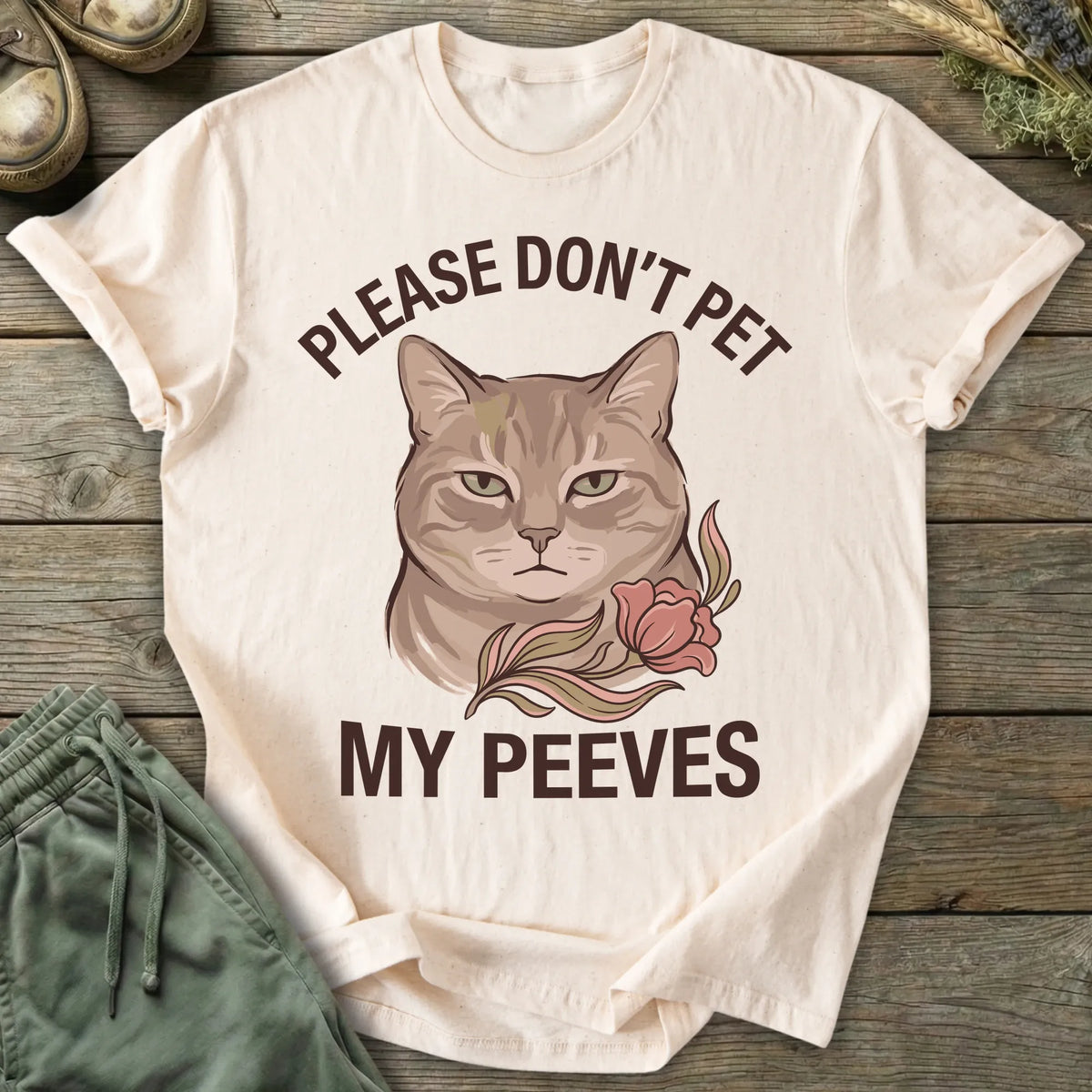 Printify T-Shirt Pet My Peeves T-Shirt