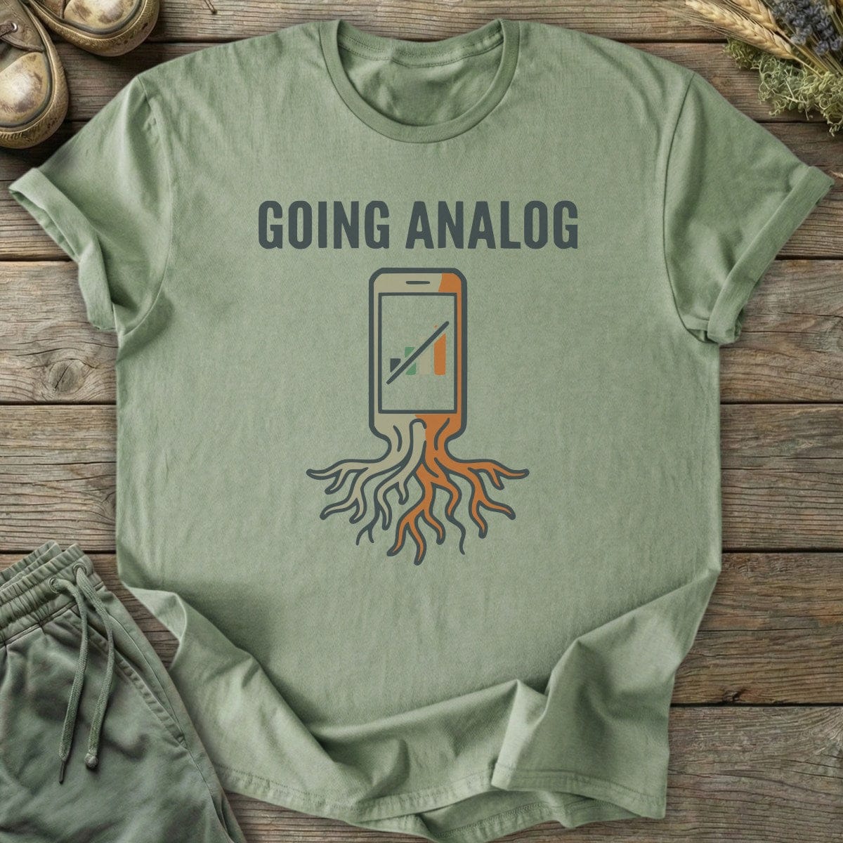 Printify T-Shirt Phone Roots T-Shirt