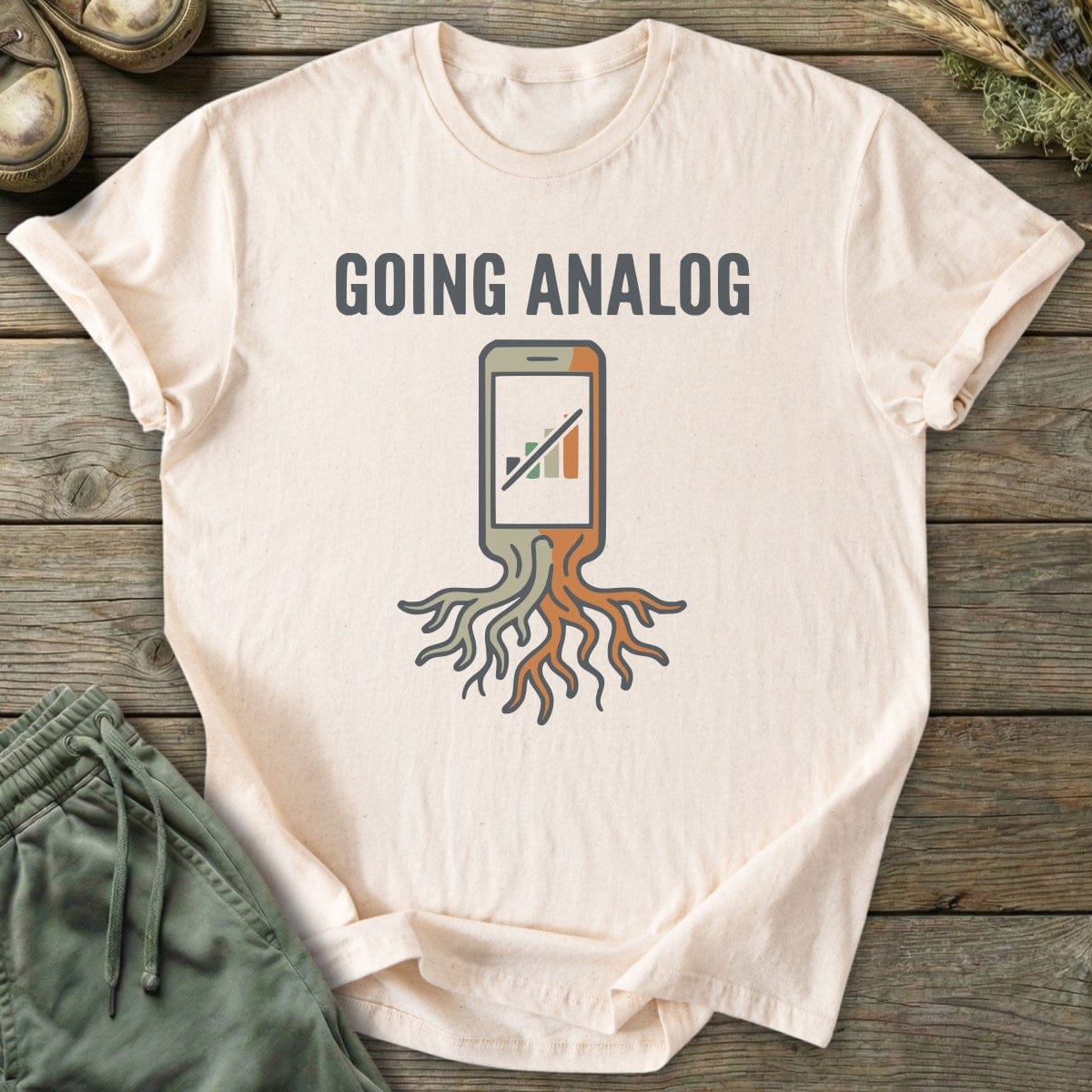 Printify T-Shirt Phone Roots T-Shirt