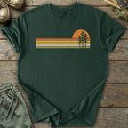 Printify T-Shirt Pine Tree Sunset T-Shirt