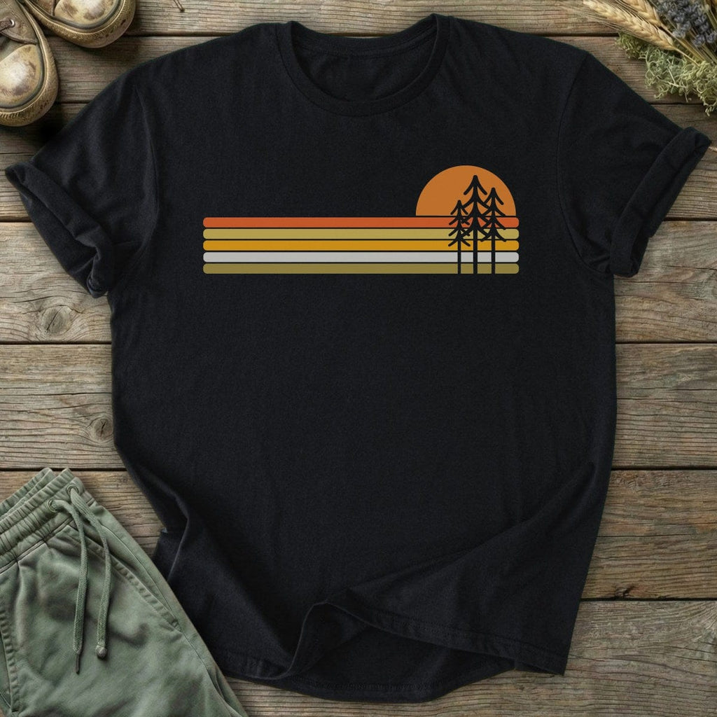 Printify T-Shirt Pine Tree Sunset T-Shirt