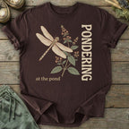 Printify T-Shirt Pondering At The Pond T-Shirt
