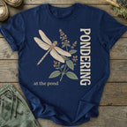 Printify T-Shirt Pondering At The Pond T-Shirt