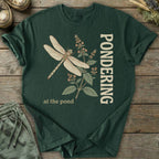 Printify T-Shirt Pondering At The Pond T-Shirt