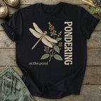 Printify T-Shirt Pondering At The Pond T-Shirt