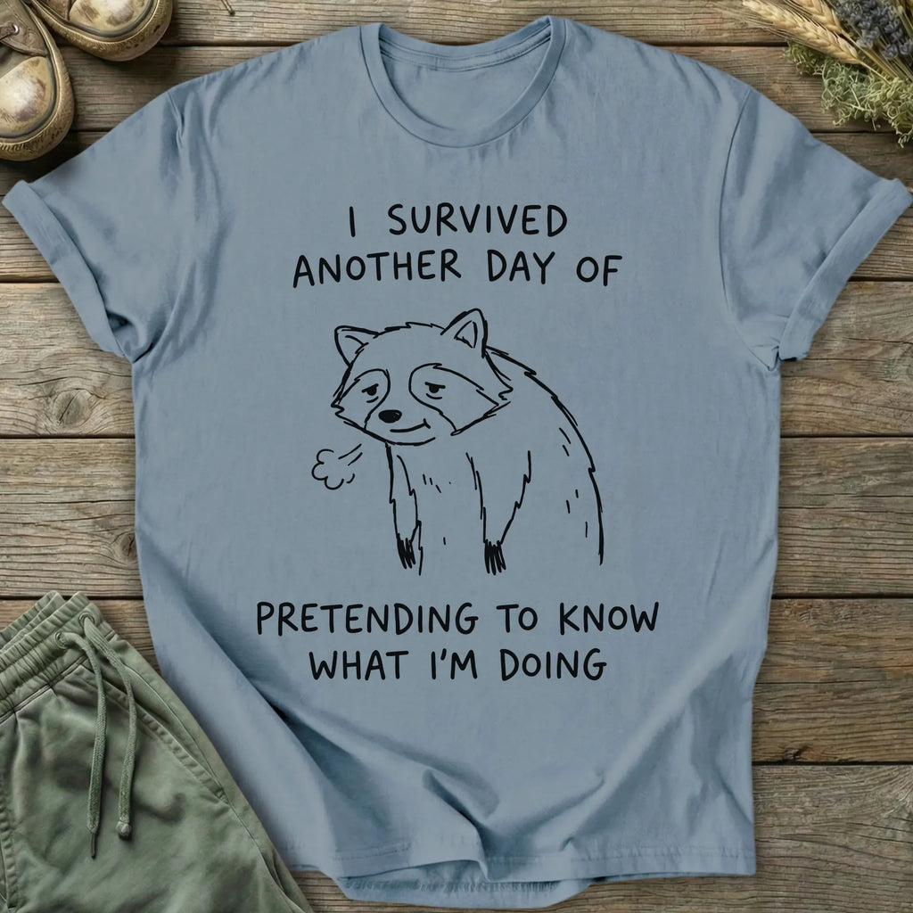 Printify T-Shirt Pretending To Know T-Shirt