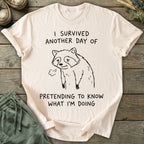 Printify T-Shirt Pretending To Know T-Shirt