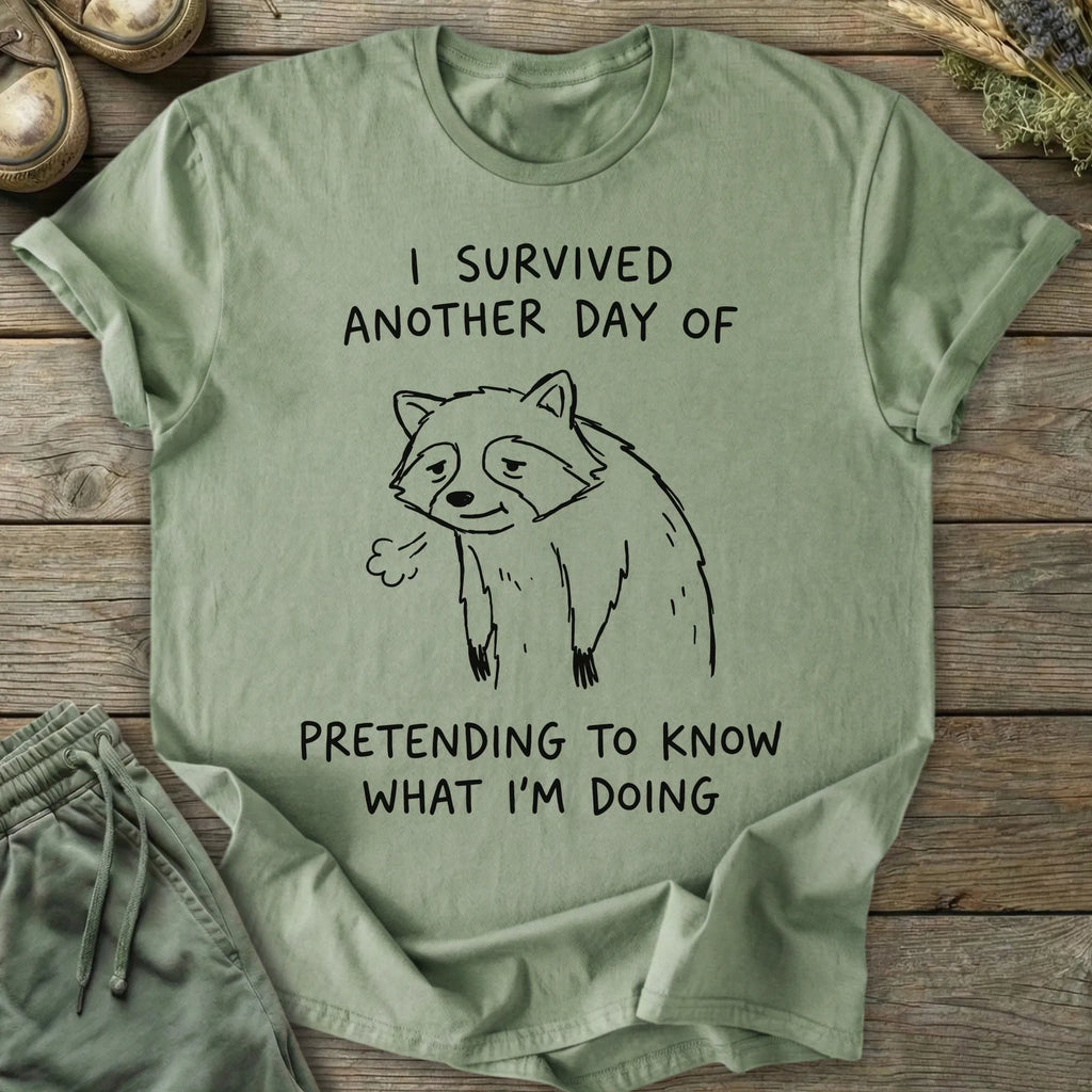 Printify T-Shirt Pretending To Know T-Shirt