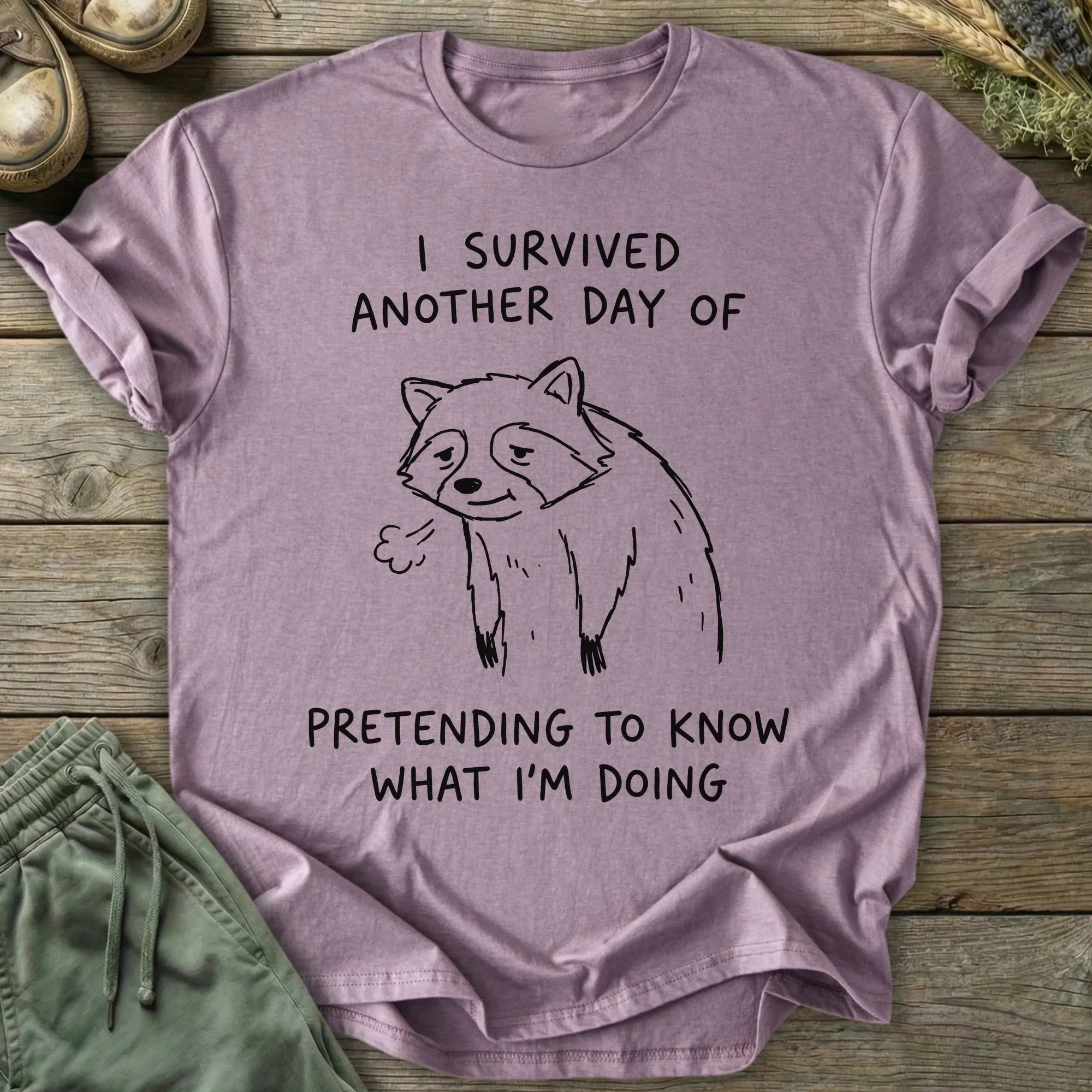 Printify T-Shirt Pretending To Know T-Shirt