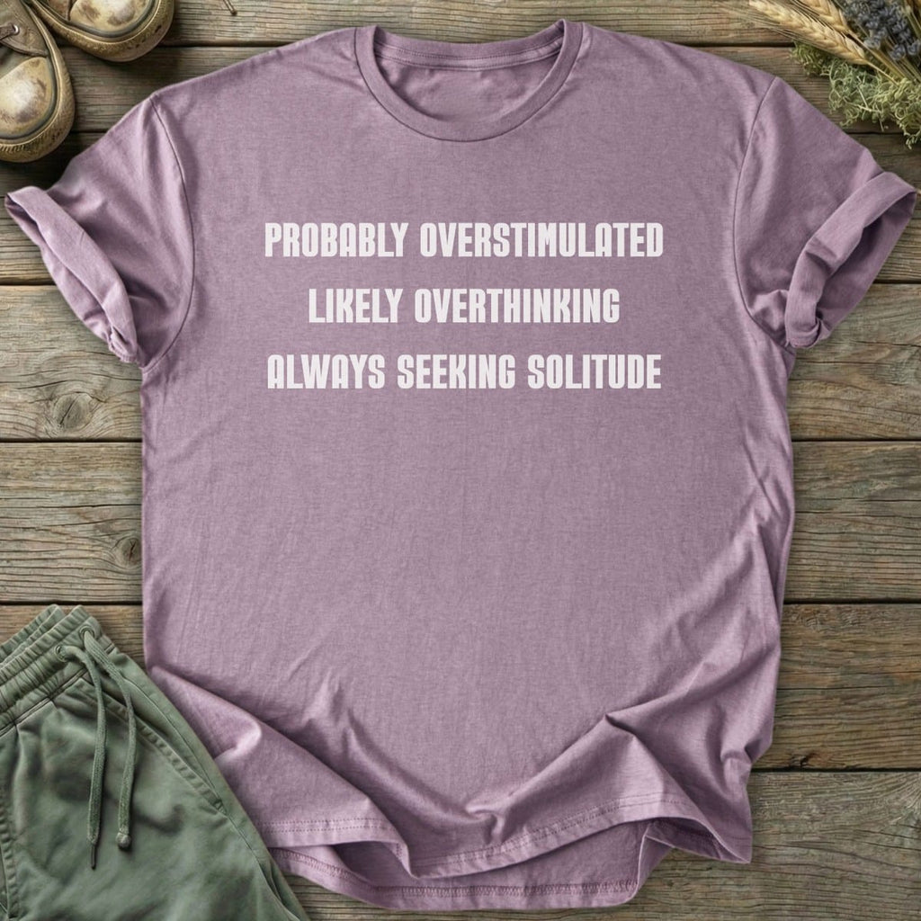 Printify T-Shirt Probably Likely Always T-Shirt