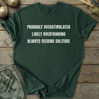 Printify T-Shirt Probably Likely Always T-Shirt