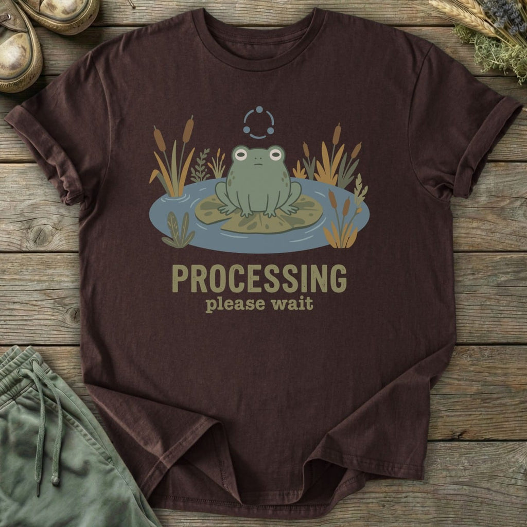 Printify T-Shirt Processing Frog T-Shirt