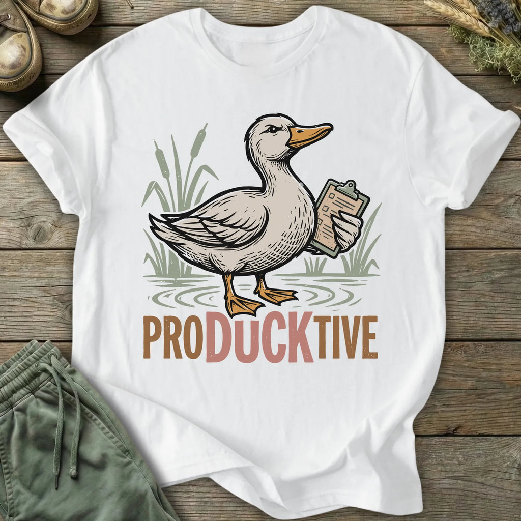 Printify T-Shirt Producktive T-Shirt