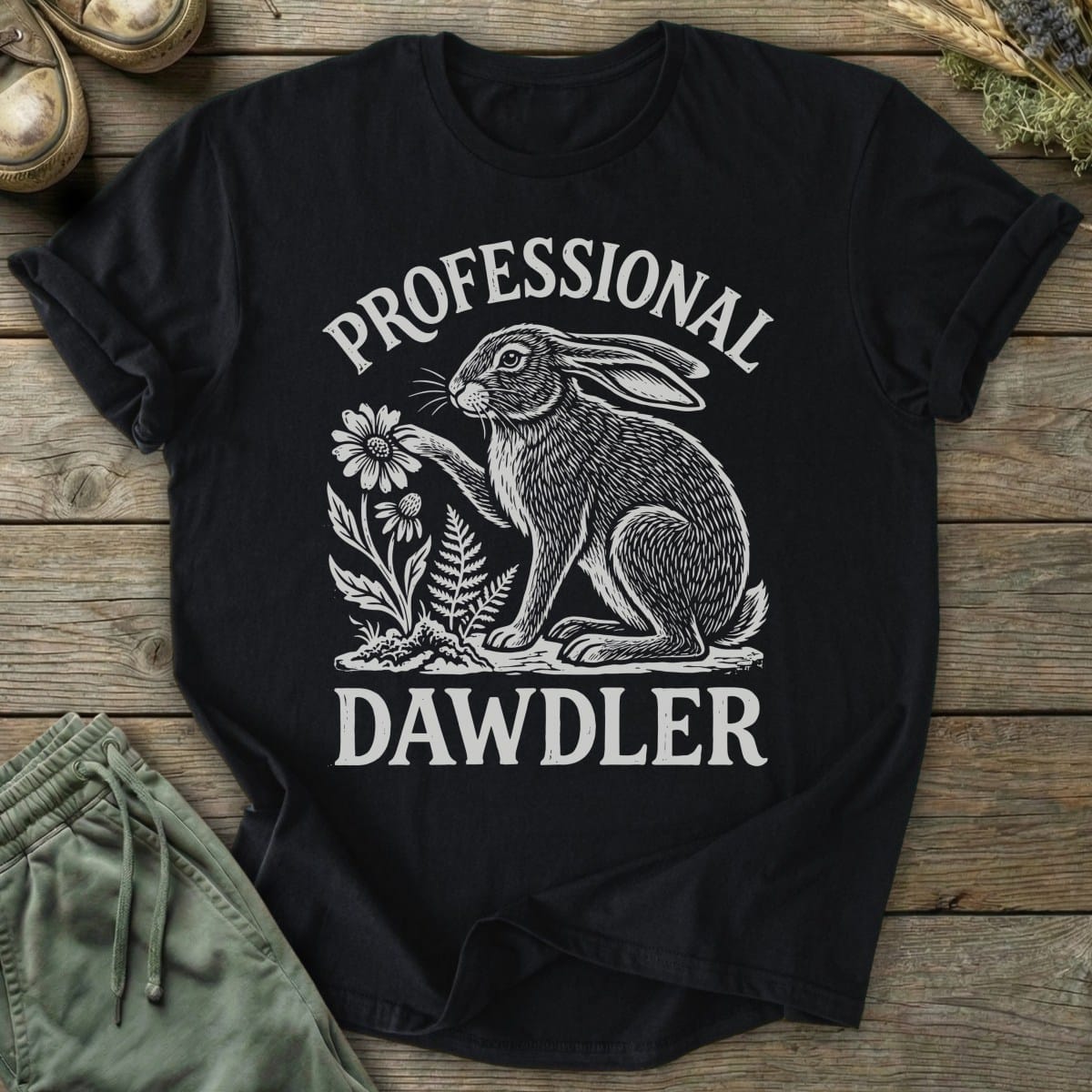 Printify T-Shirt Professional Dawdler T-Shirt