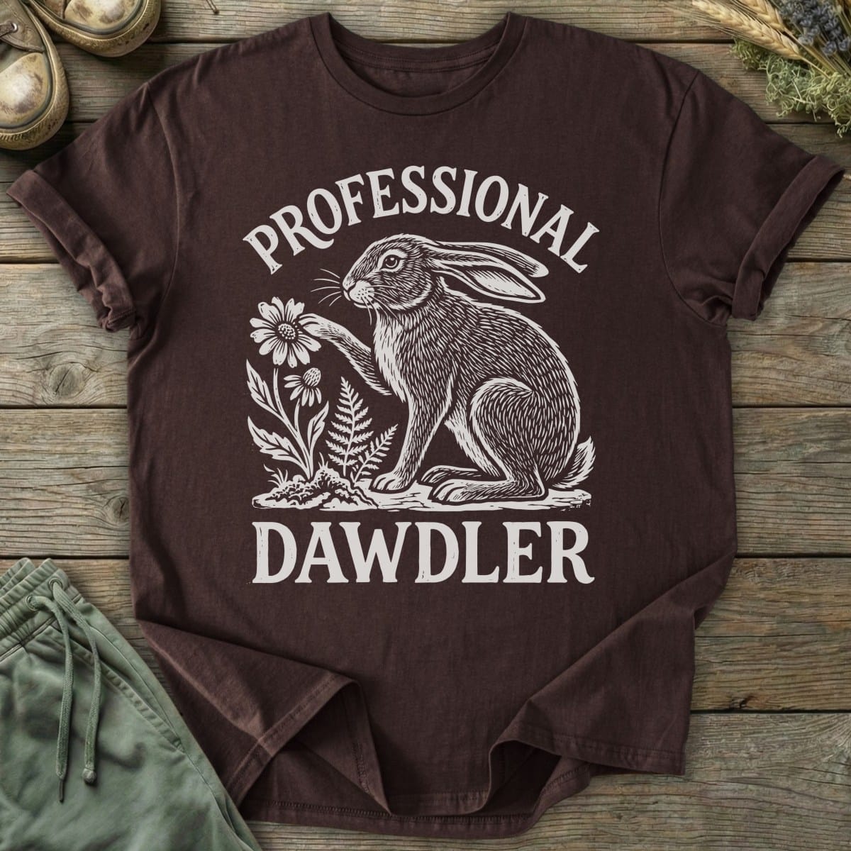 Printify T-Shirt Professional Dawdler T-Shirt