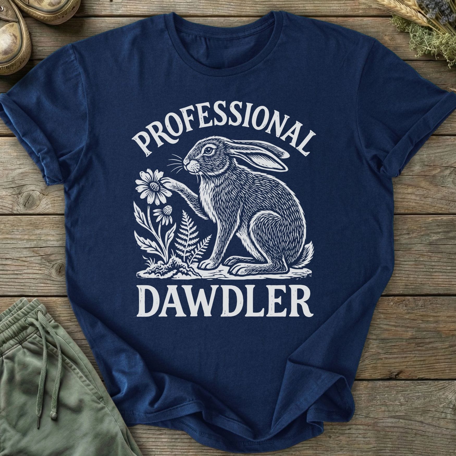 Printify T-Shirt Professional Dawdler T-Shirt