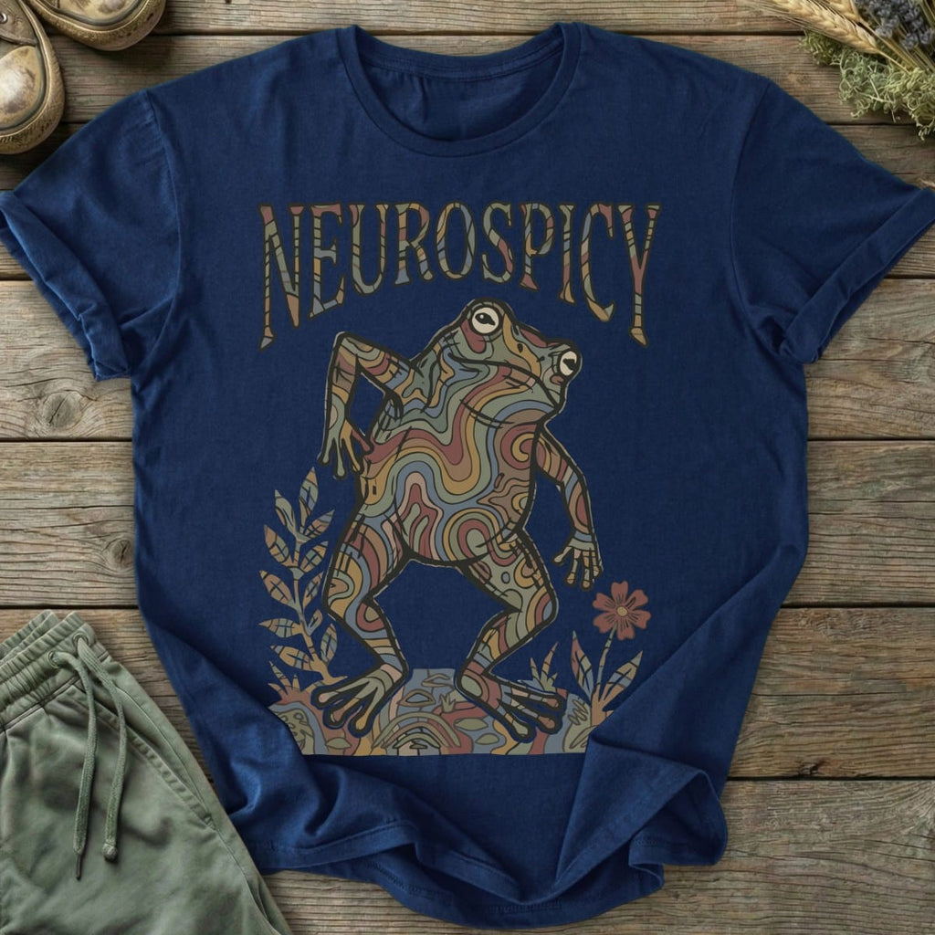 Printify T-Shirt Psychedelic Neurospicy T-Shirt