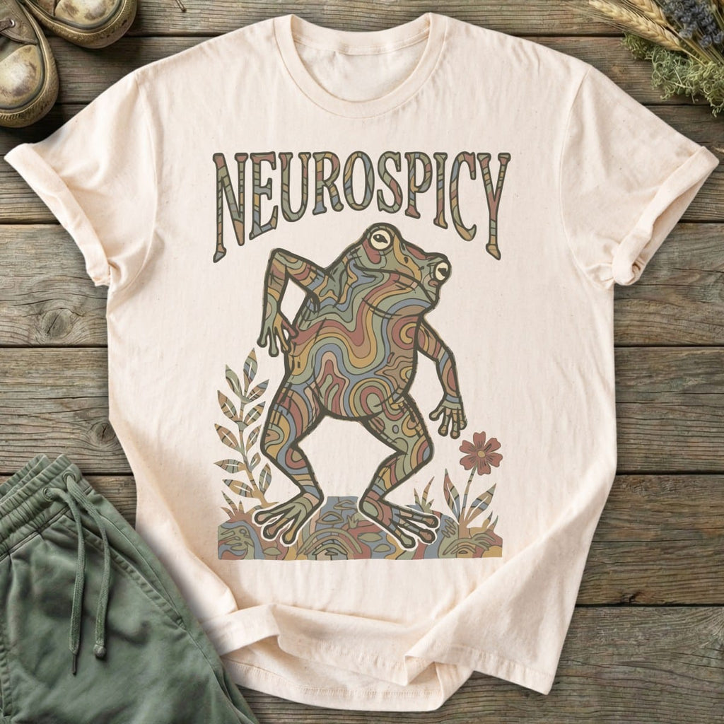 Printify T-Shirt Psychedelic Neurospicy T-Shirt