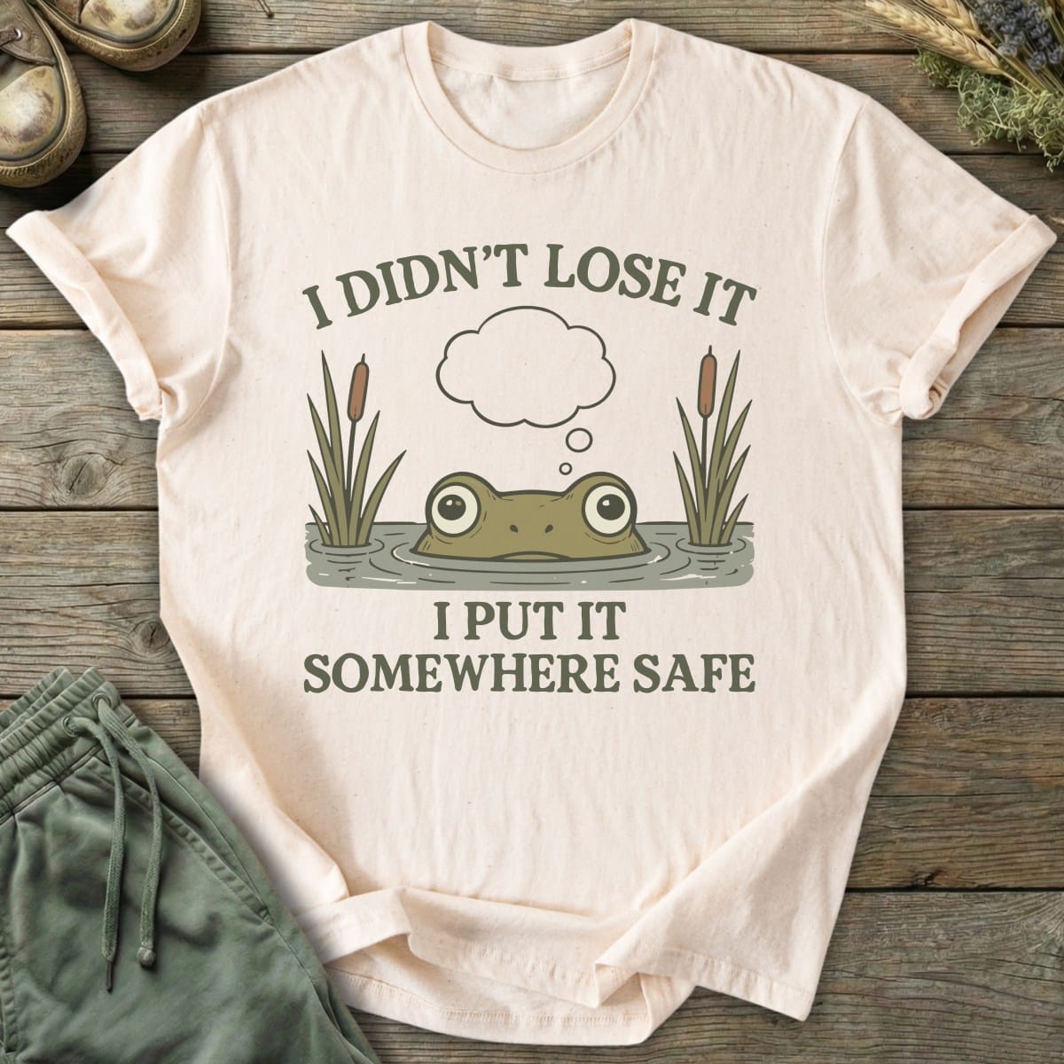 Printify T-Shirt Put It Somewhere Safe T-Shirt