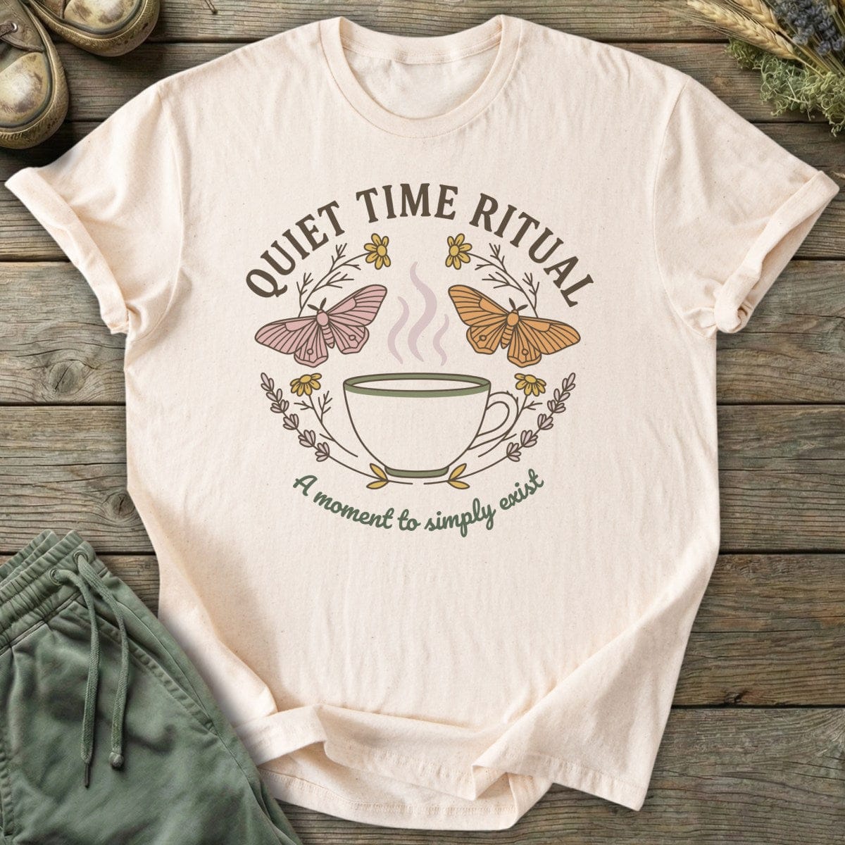 Printify T-Shirt Quiet Time Ritual T-Shirt