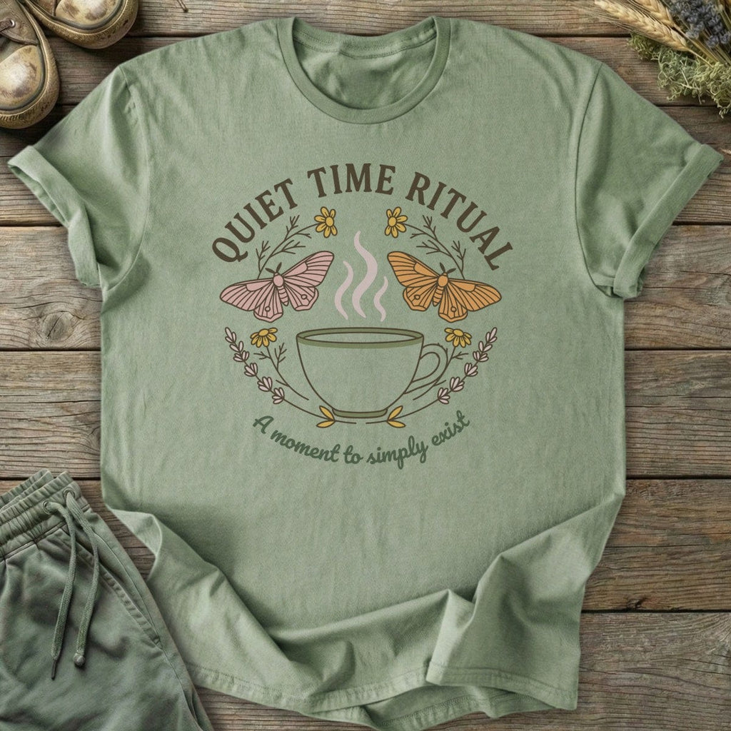 Printify T-Shirt Quiet Time Ritual T-Shirt