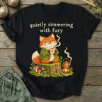 Printify T-Shirt Quietly Simmering T-Shirt