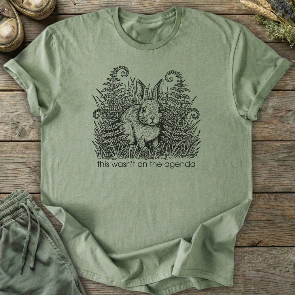 Printify T-Shirt Rabbit Agenda T-Shirt