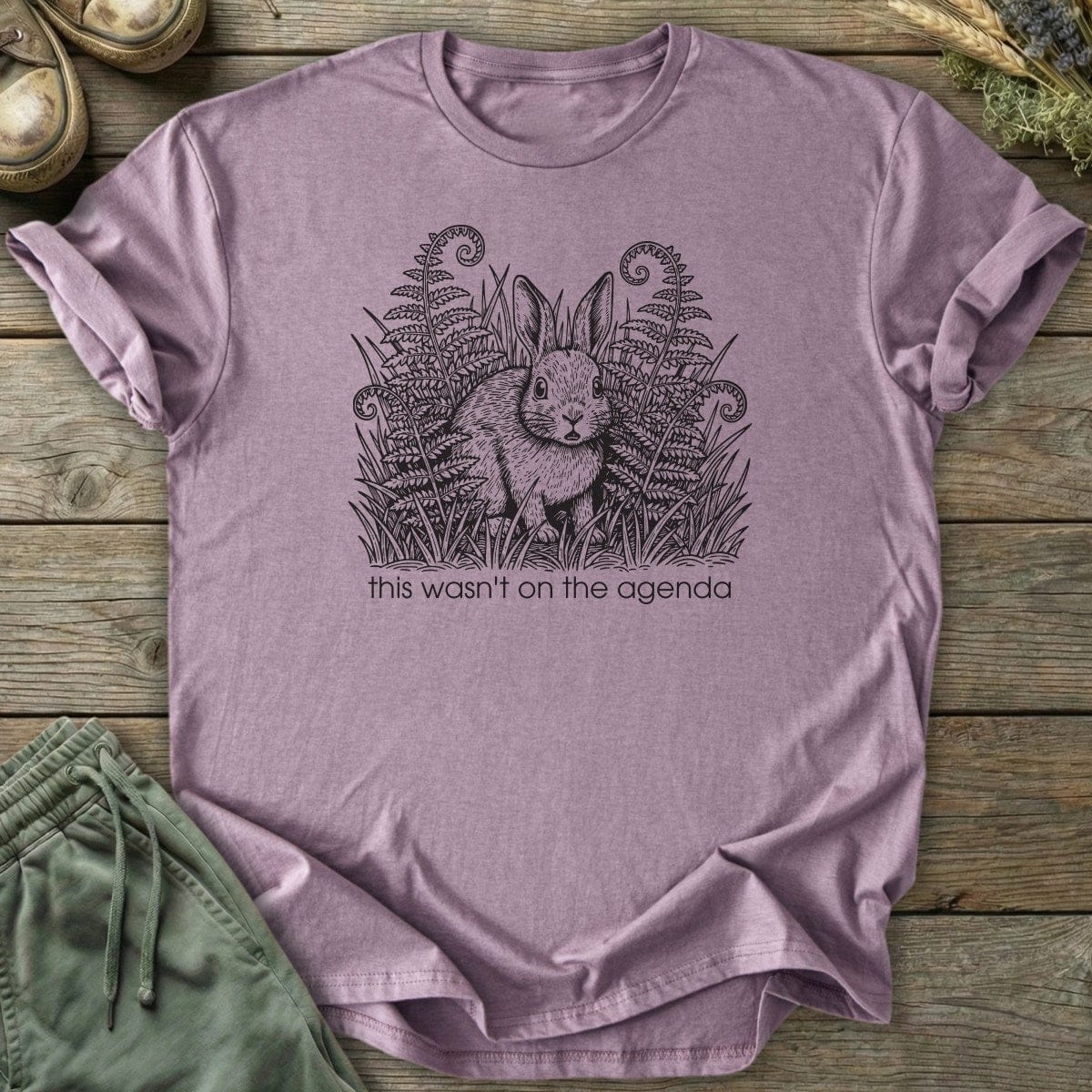 Printify T-Shirt Rabbit Agenda T-Shirt