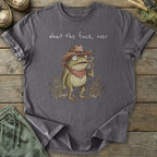 Printify T-Shirt Radio Cowboy Frog T-Shirt