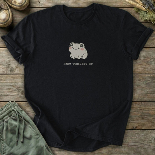Printify T-Shirt Rage Consumes Me T-Shirt