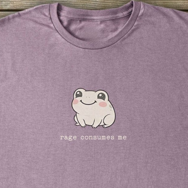 Printify T-Shirt Rage Consumes Me T-Shirt